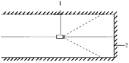 Coal mine water exploration drilling positioning method based on image recognition