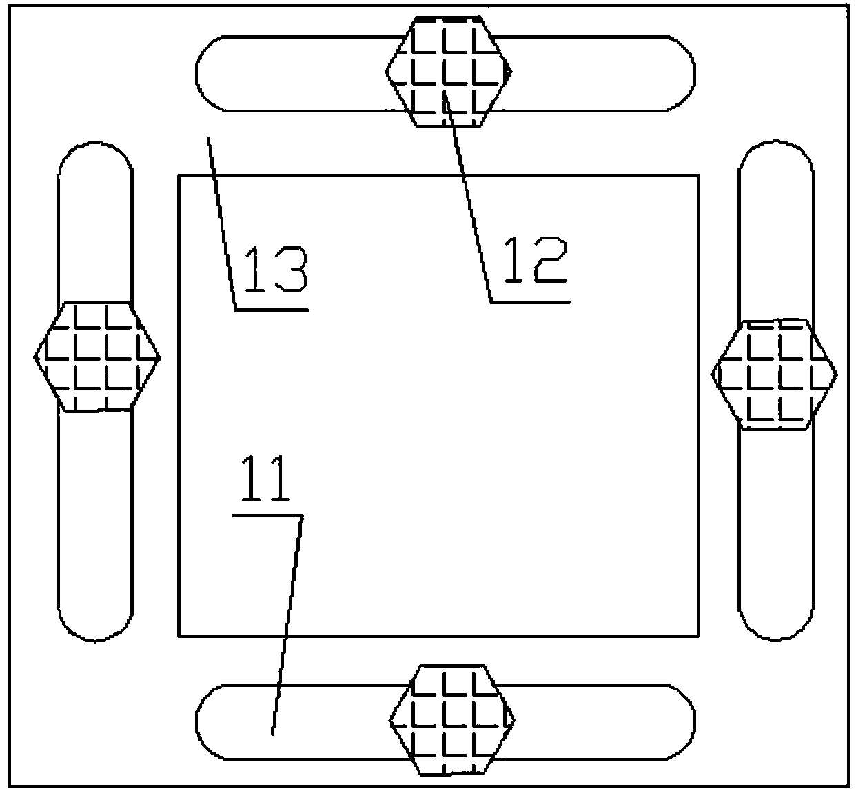 Hydraulic auxiliary device for parking