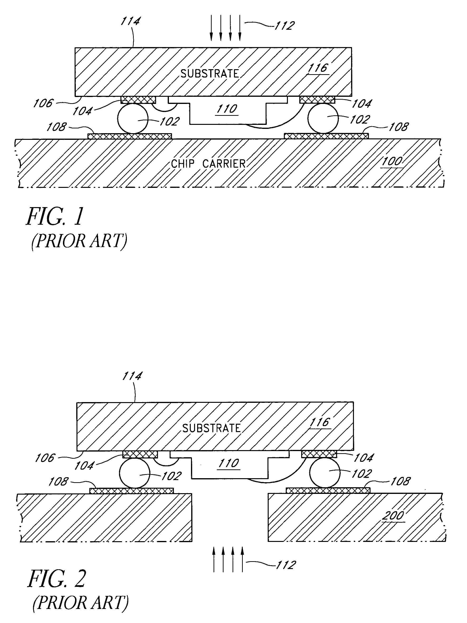 Front side illuminated photodiode with backside bump