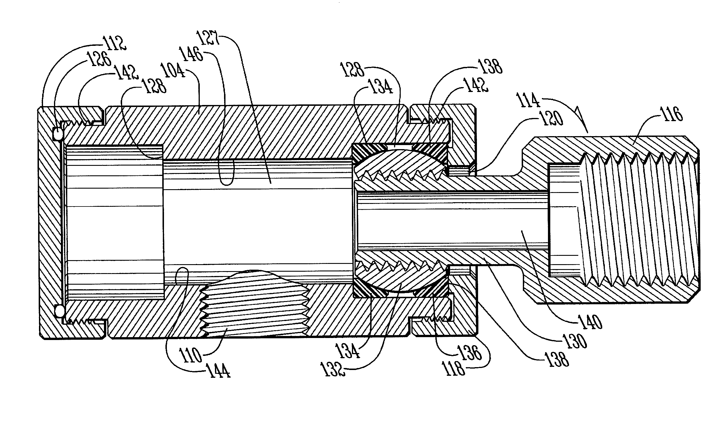 Sprayer swivel body for packing house washer