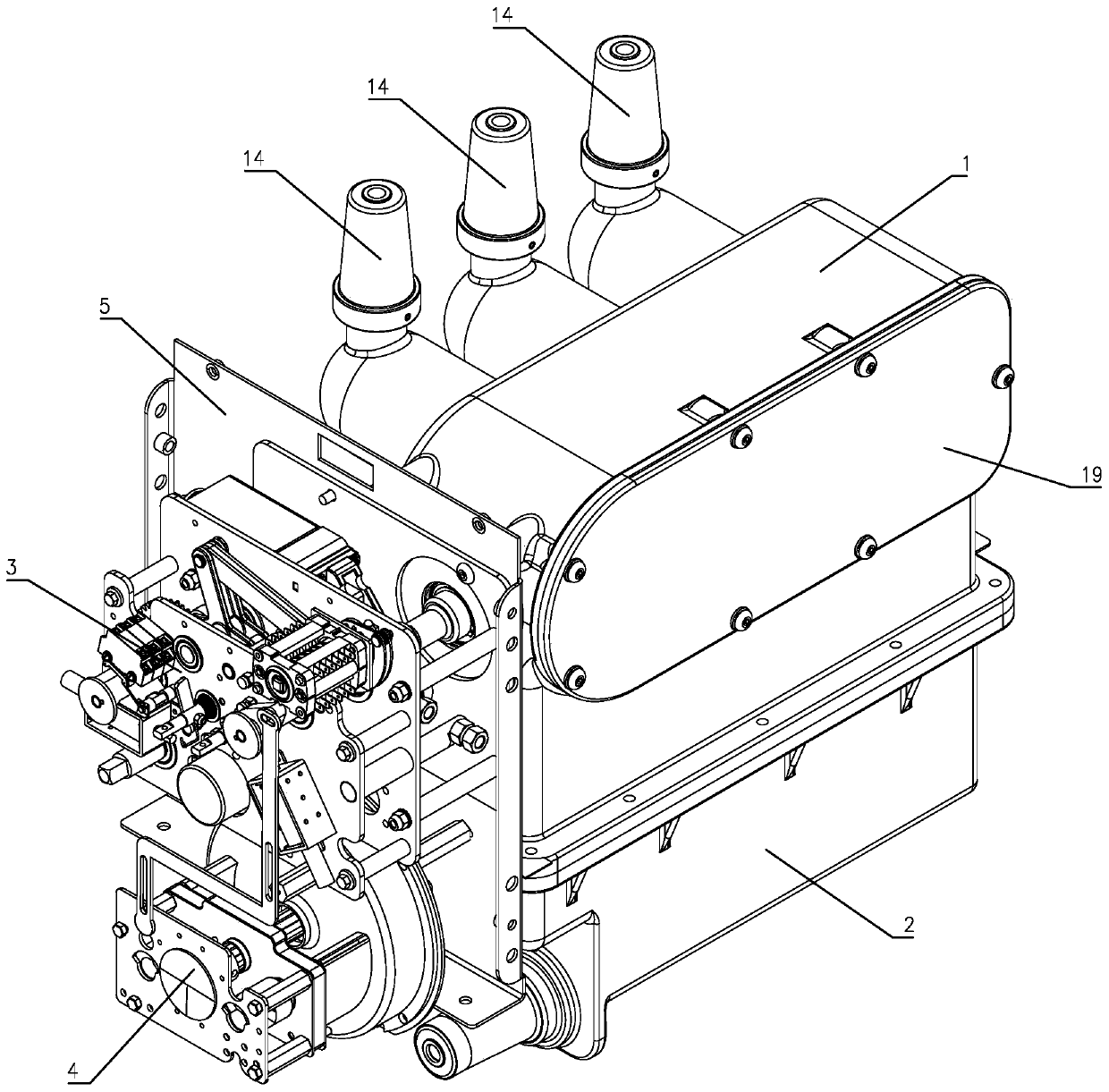 Common box type solid insulation switch