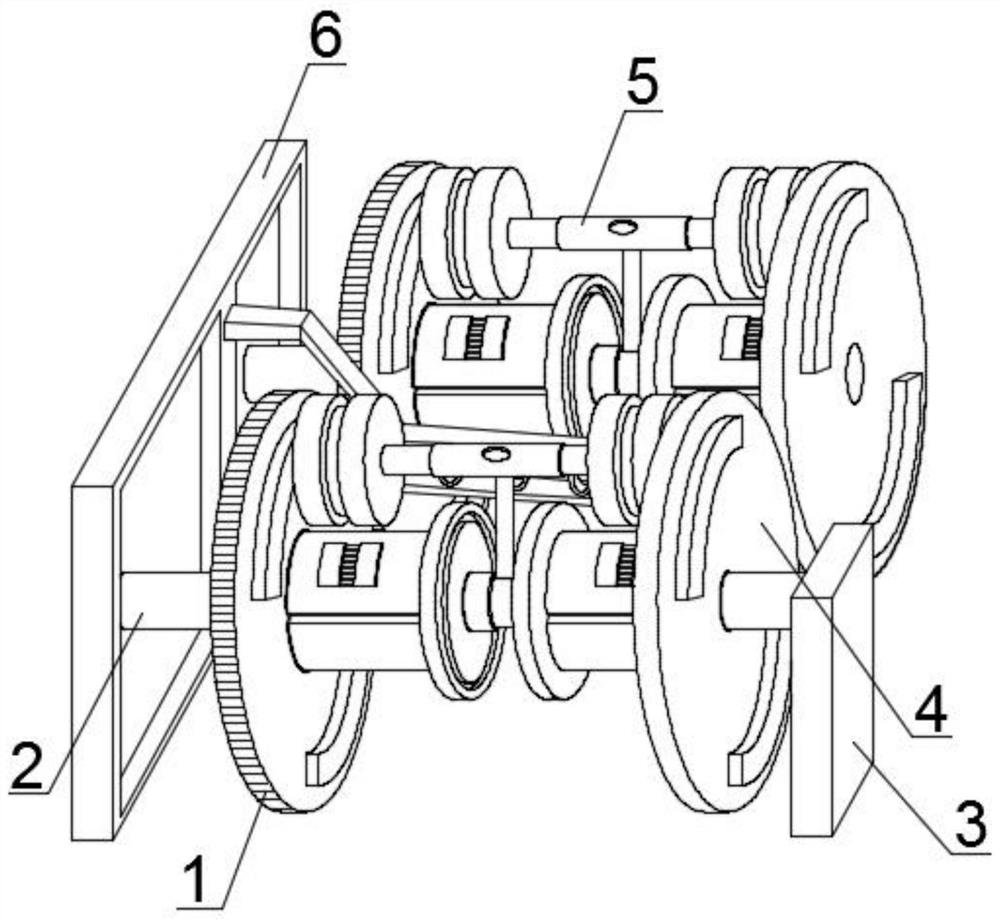 Wire drawing device of ultra-micro wire for enameled wire production and wire drawing method of wire drawing device