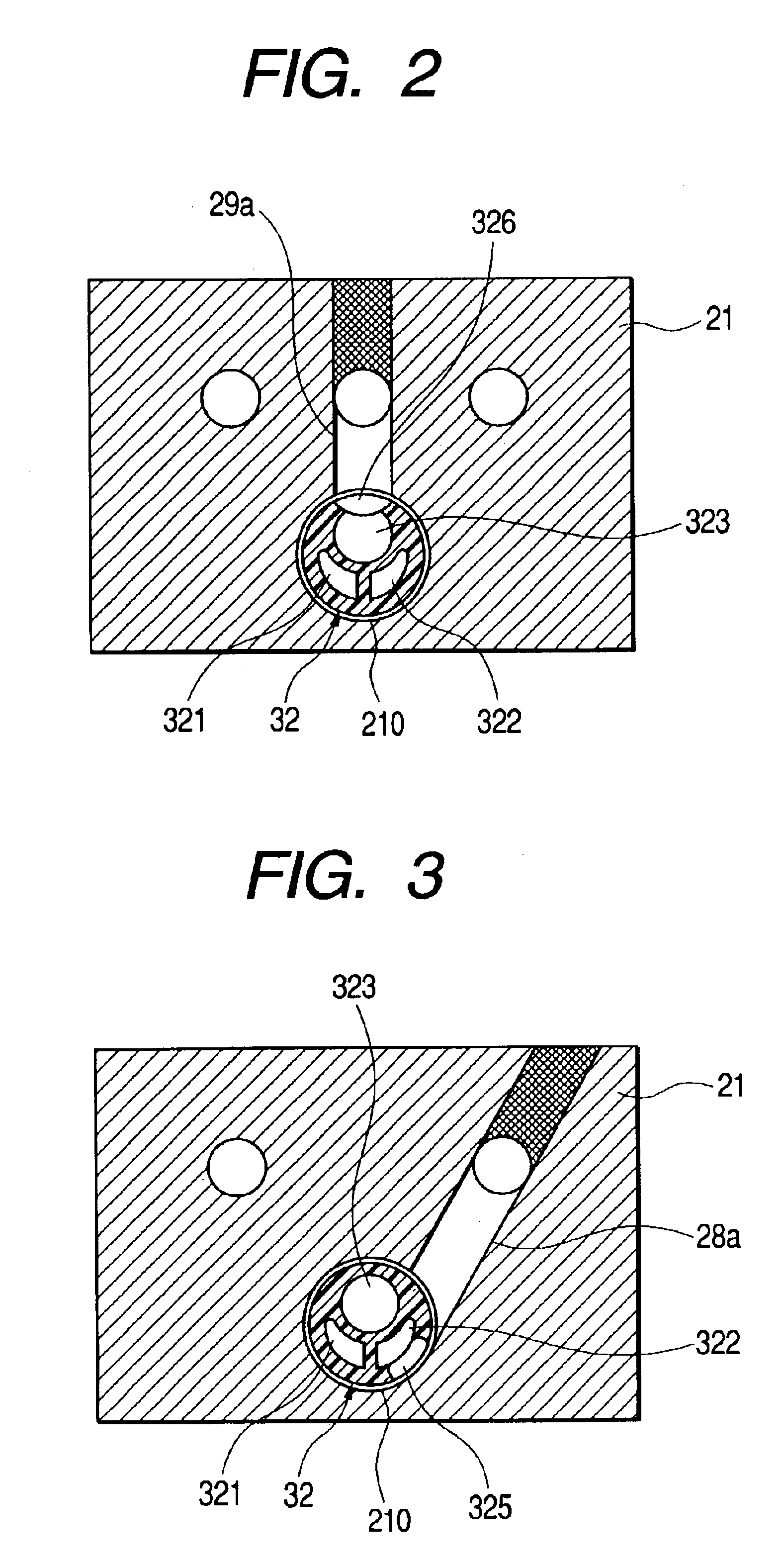 Channel tube coupling structure for anti-pollution type endoscope