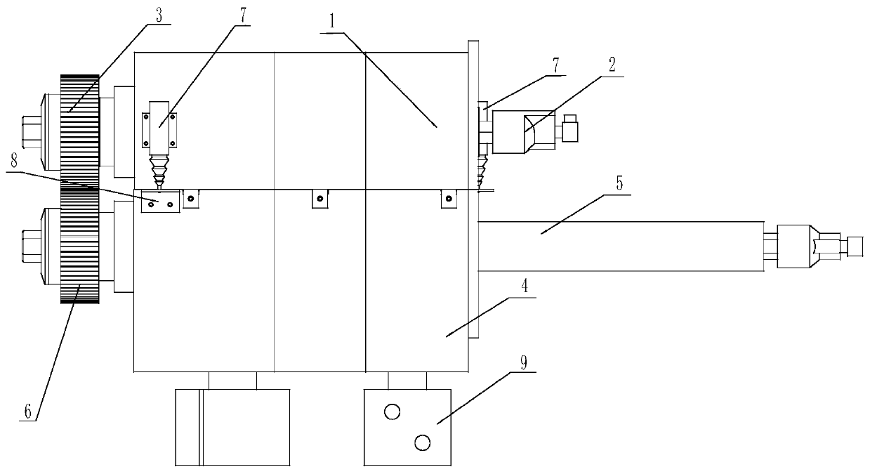 Roller wheel distance adjusting apparatus and method