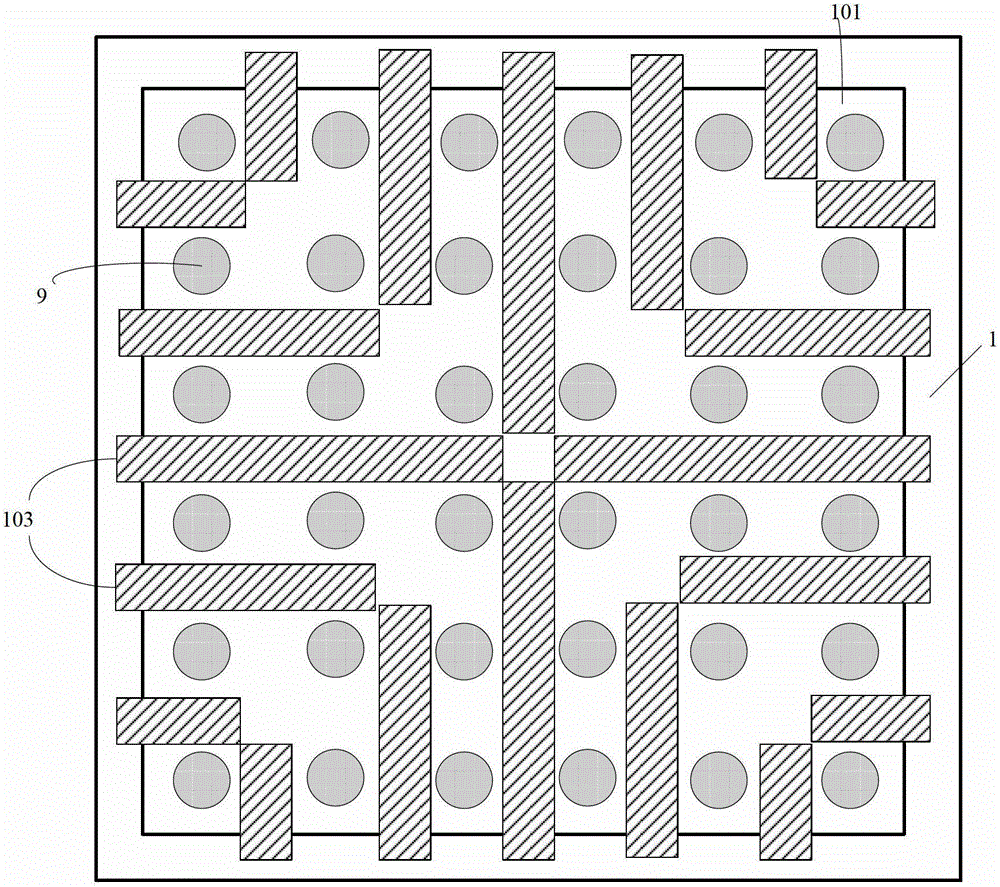 Infrared thermopile sensor based on cmos DPTM process and its manufacturing method