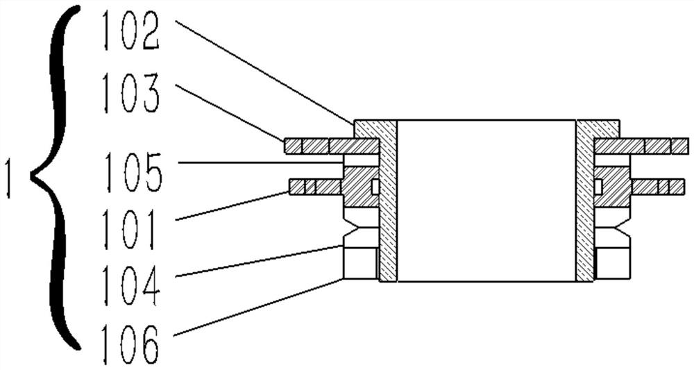 Mechanism for realizing independent rotation of double equipment