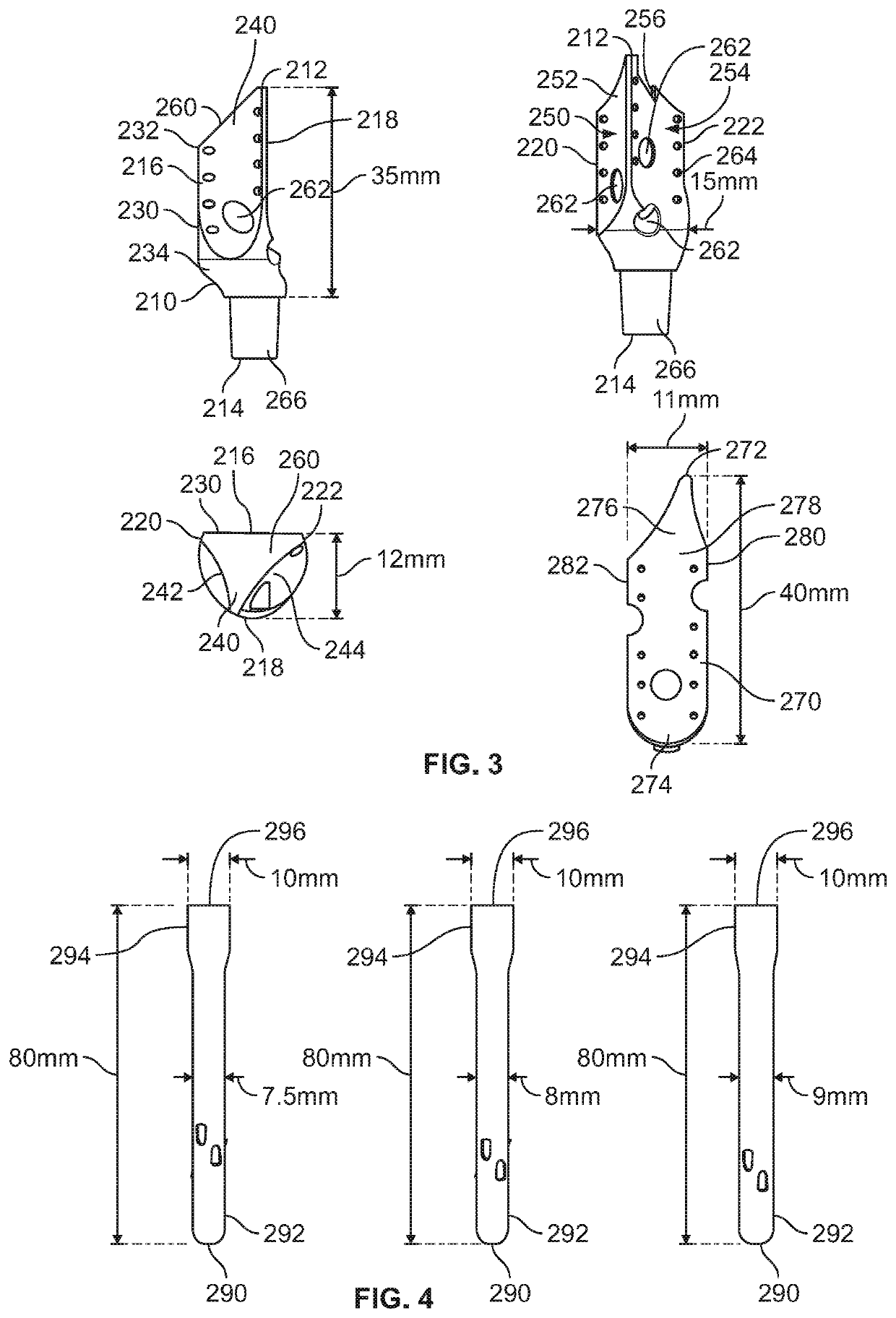 Platform fracture fixation implants