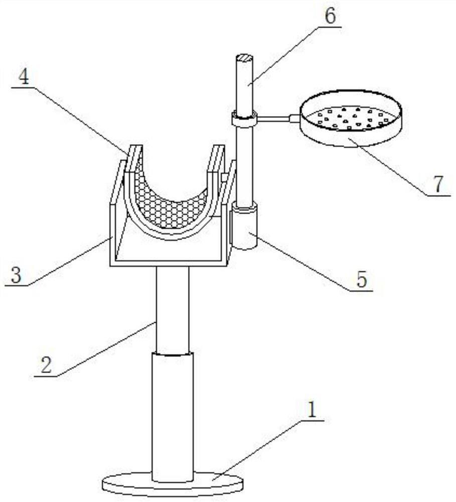 Novel fixing device used for intravenous therapy