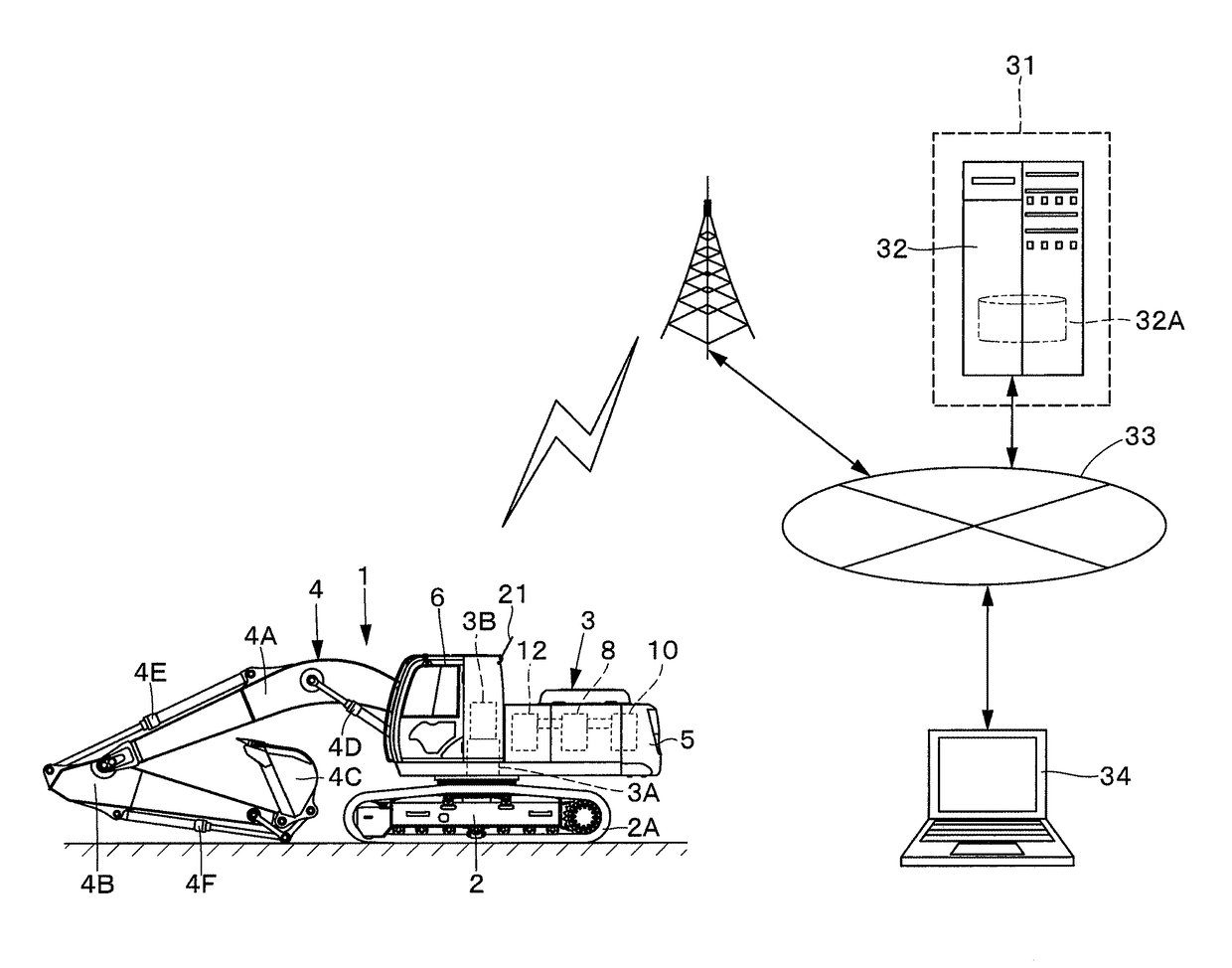 Output characteristic changing system for construction machine