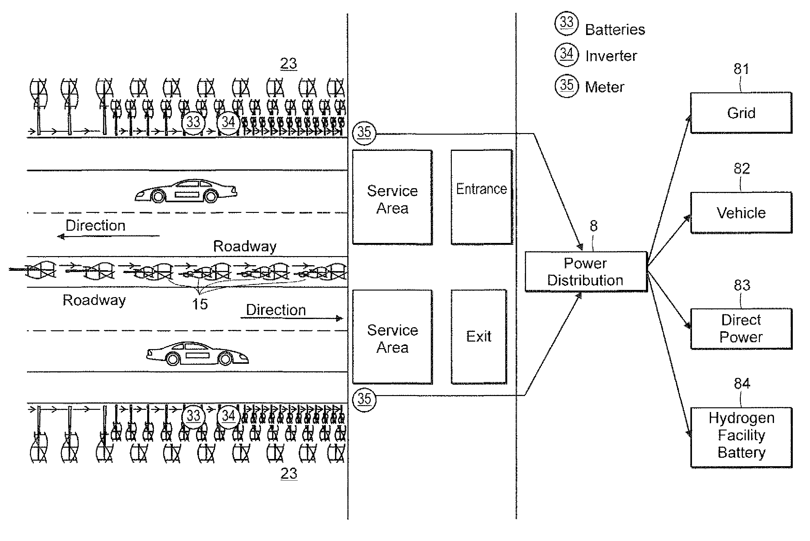 System and method for creating a networked infrastructure distribution platform of fixed hybrid solar wind energy generating devices