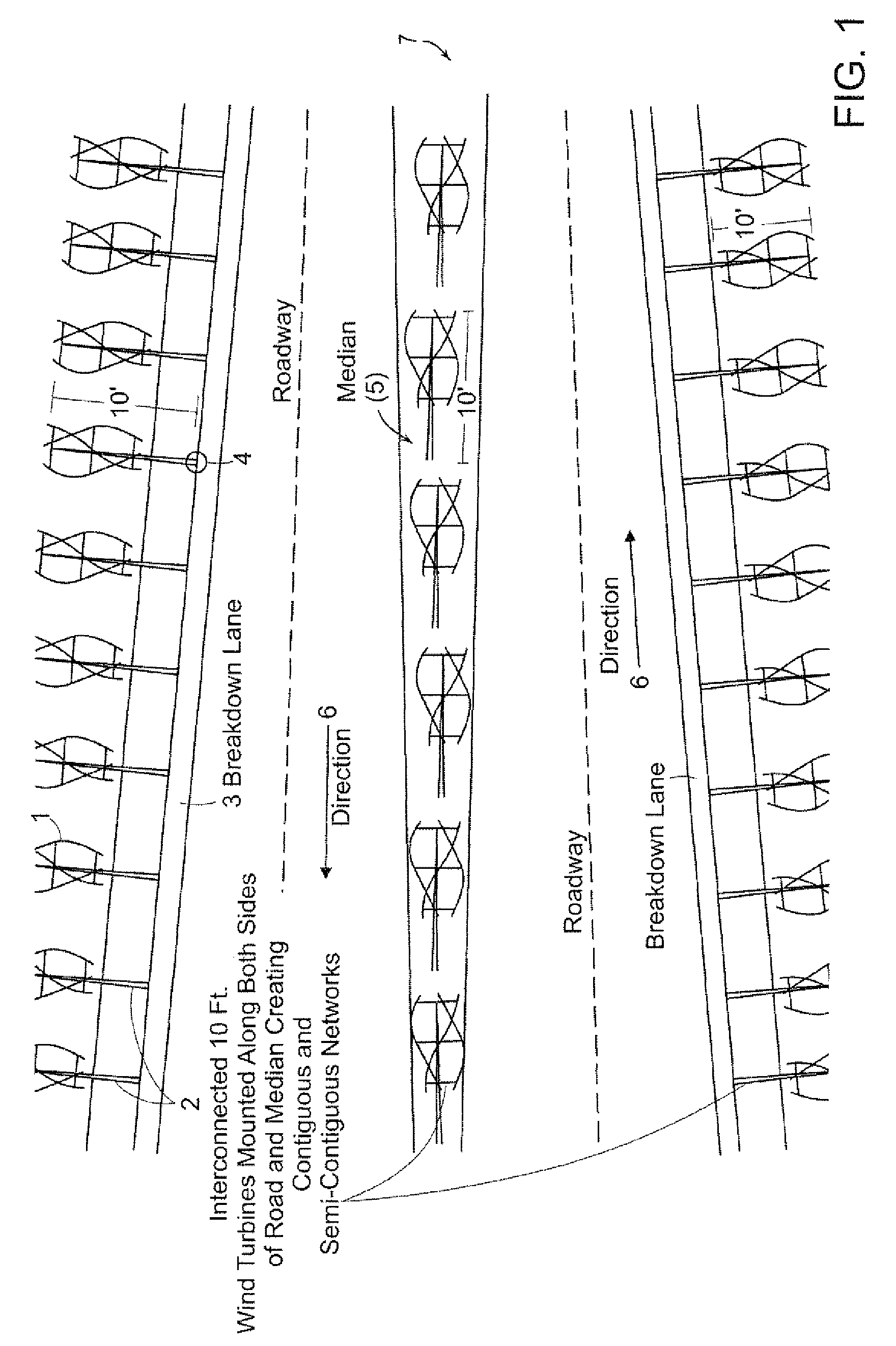 System and method for creating a networked infrastructure distribution platform of fixed hybrid solar wind energy generating devices