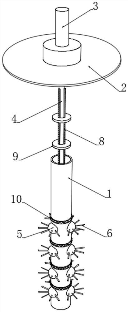 A kind of self-heating vibrator used for concrete pounding