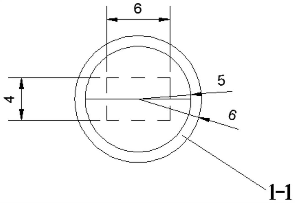 Test mold for testing limit oxygen index of asphalt and test method thereof