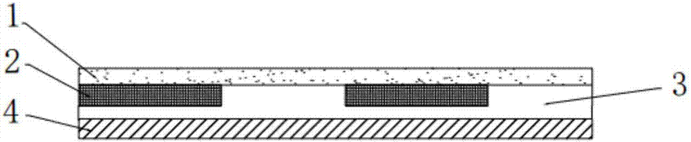 Fragile tag preventing from edge warping and preparation method thereof