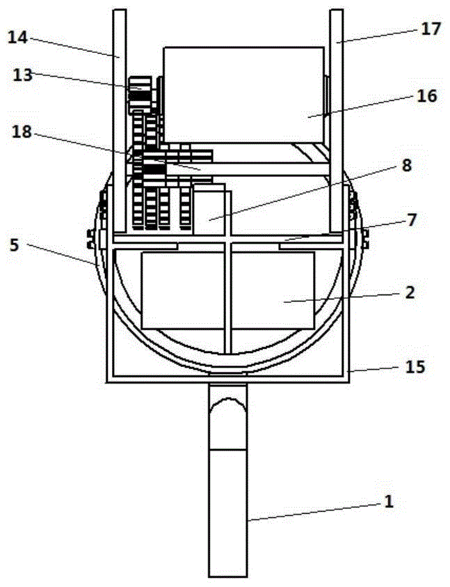 A sinking and floating device for small underwater vehicle