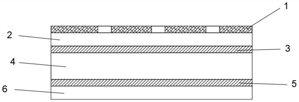 Infrared detector sensitive element based on nanometer infrared absorption layer and preparation method thereof