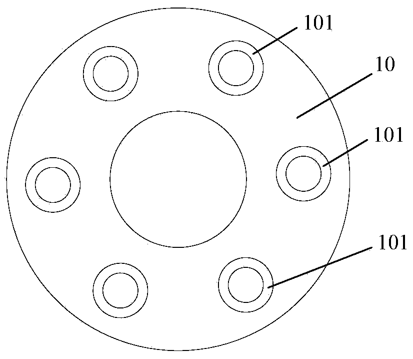 Machining tool for eccentric ring groove and machining method