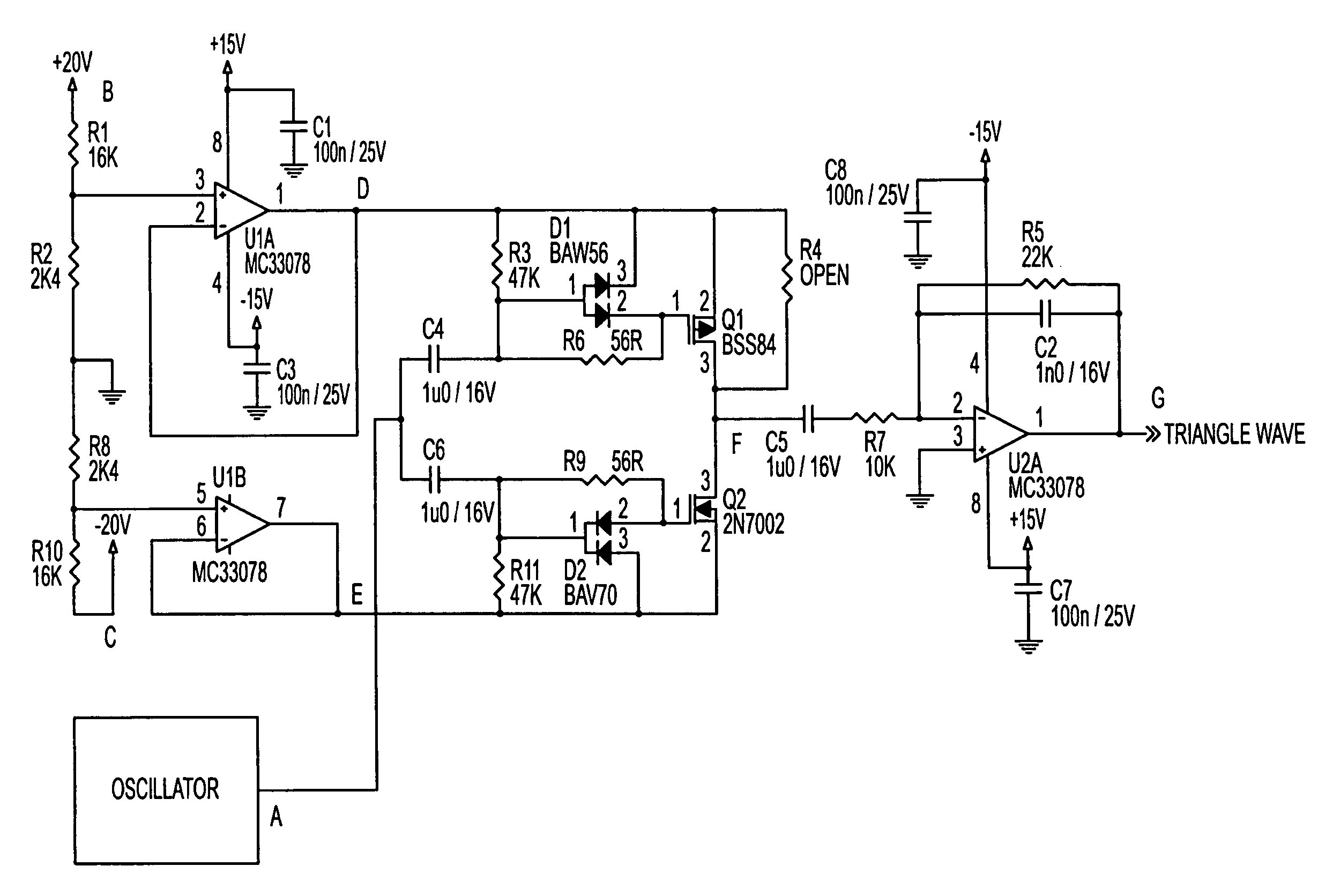 Power supply rejection for pulse width modulated amplifiers and automatic gain control