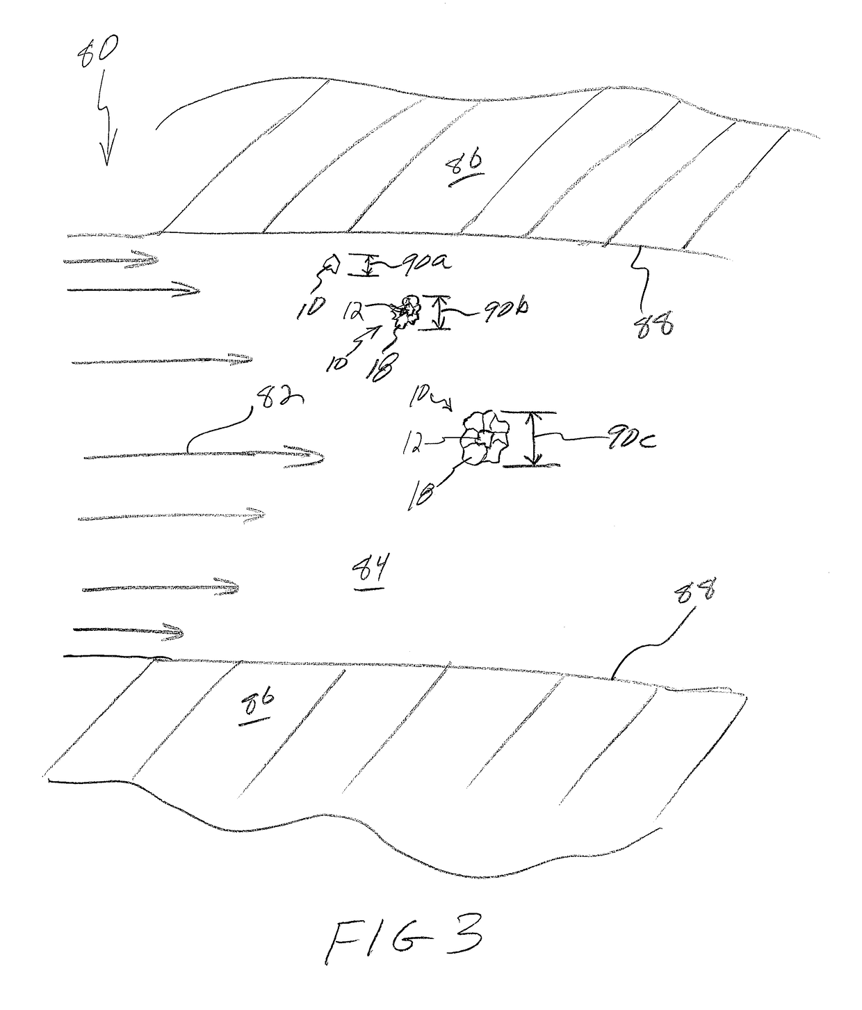 Hydraulic fracture composition and method