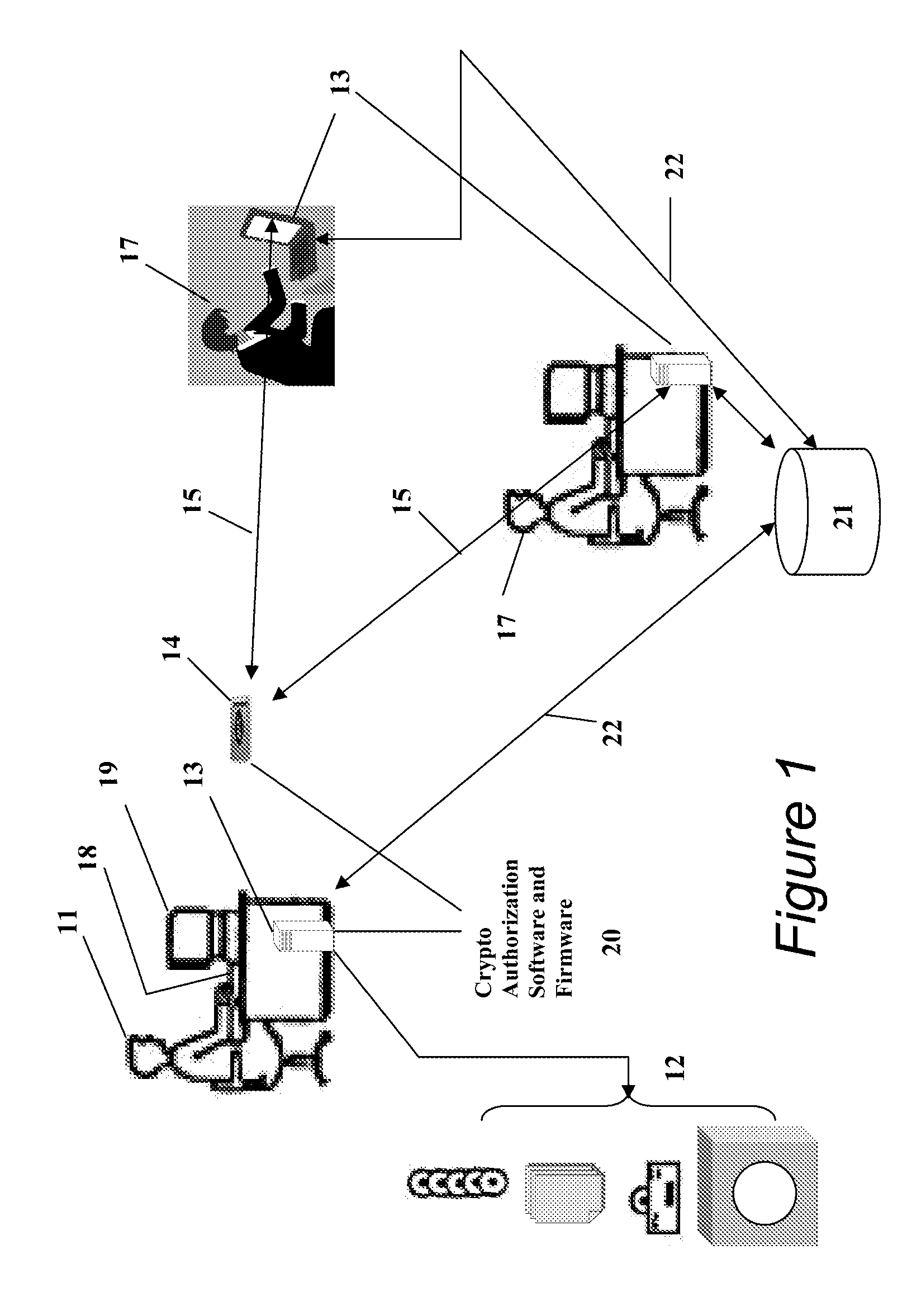 Portable data encryption device with configurable security functionality and method for file encryption