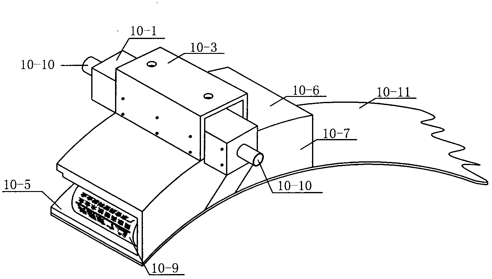 Multi-station functional position confirmation method and shading device for curved surface printing