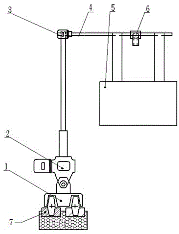 Ash scraping device for batched hot-dip galvanizing