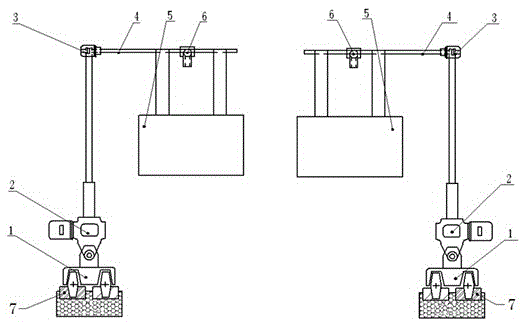 Ash scraping device for batched hot-dip galvanizing