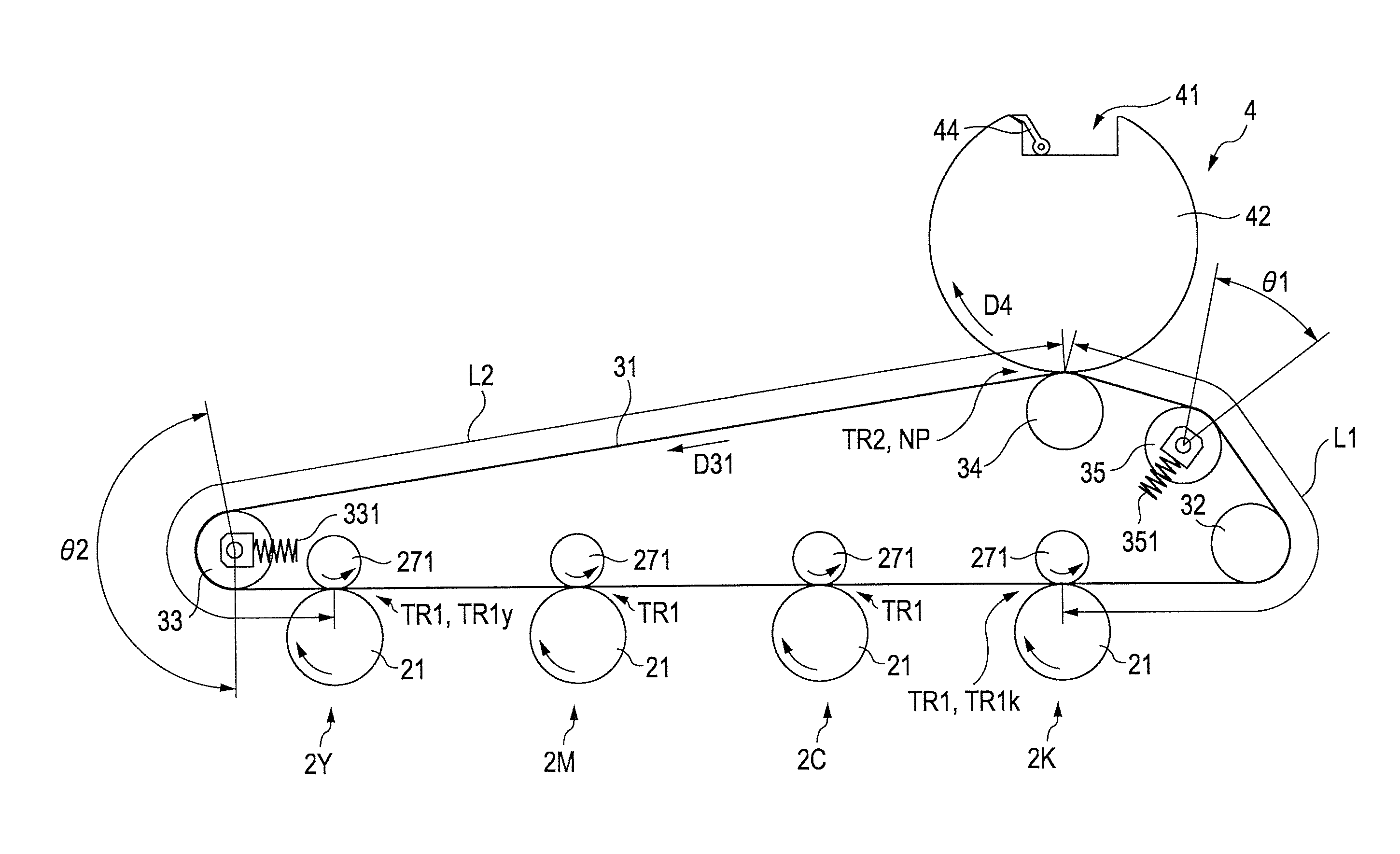 Image forming apparatus and transfer apparatus