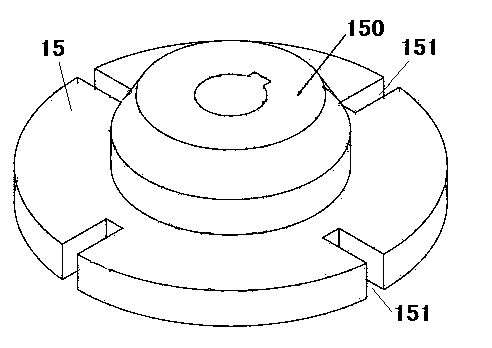 Eccentric spring spatial position detection device, tolerance determination method, detection system and detection method