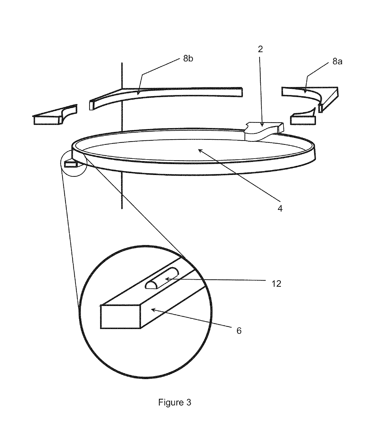 Revolving platforms system for household appliances