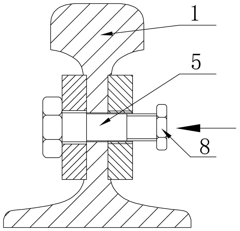 Cold dismantling repair method for track circuit insulation device