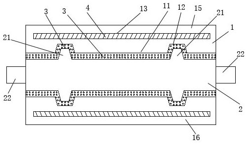 A floating non-ferrous metal hot roll and processing method