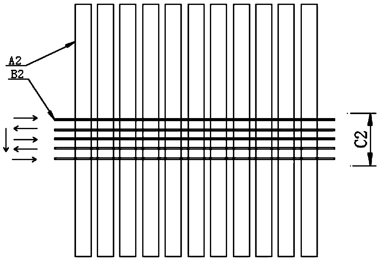 Line width adjustable laser cutting method and laser cutting device