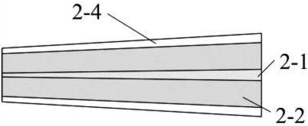 Tapered optical fiber based high-power optical fiber end cap