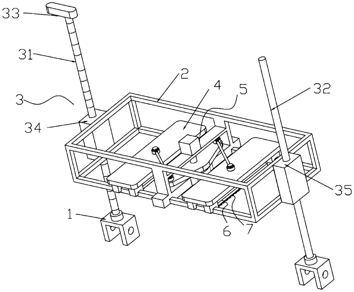 Massage device for flatulence