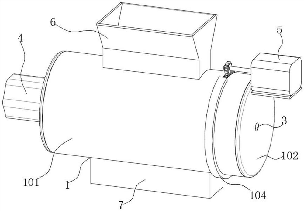 A vibrating crushing device for garbage disposal