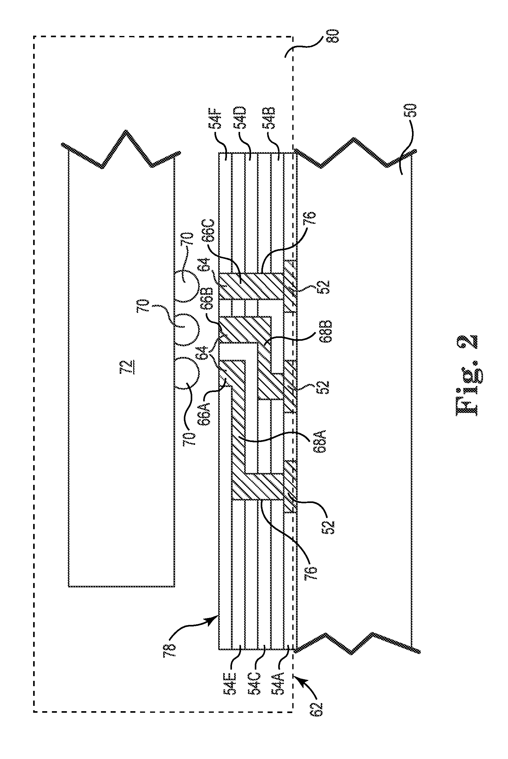 Compliant printed circuit area array semiconductor device package