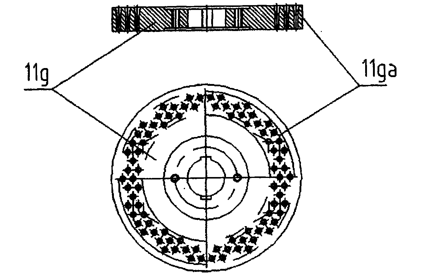 Biomass granulation system and device