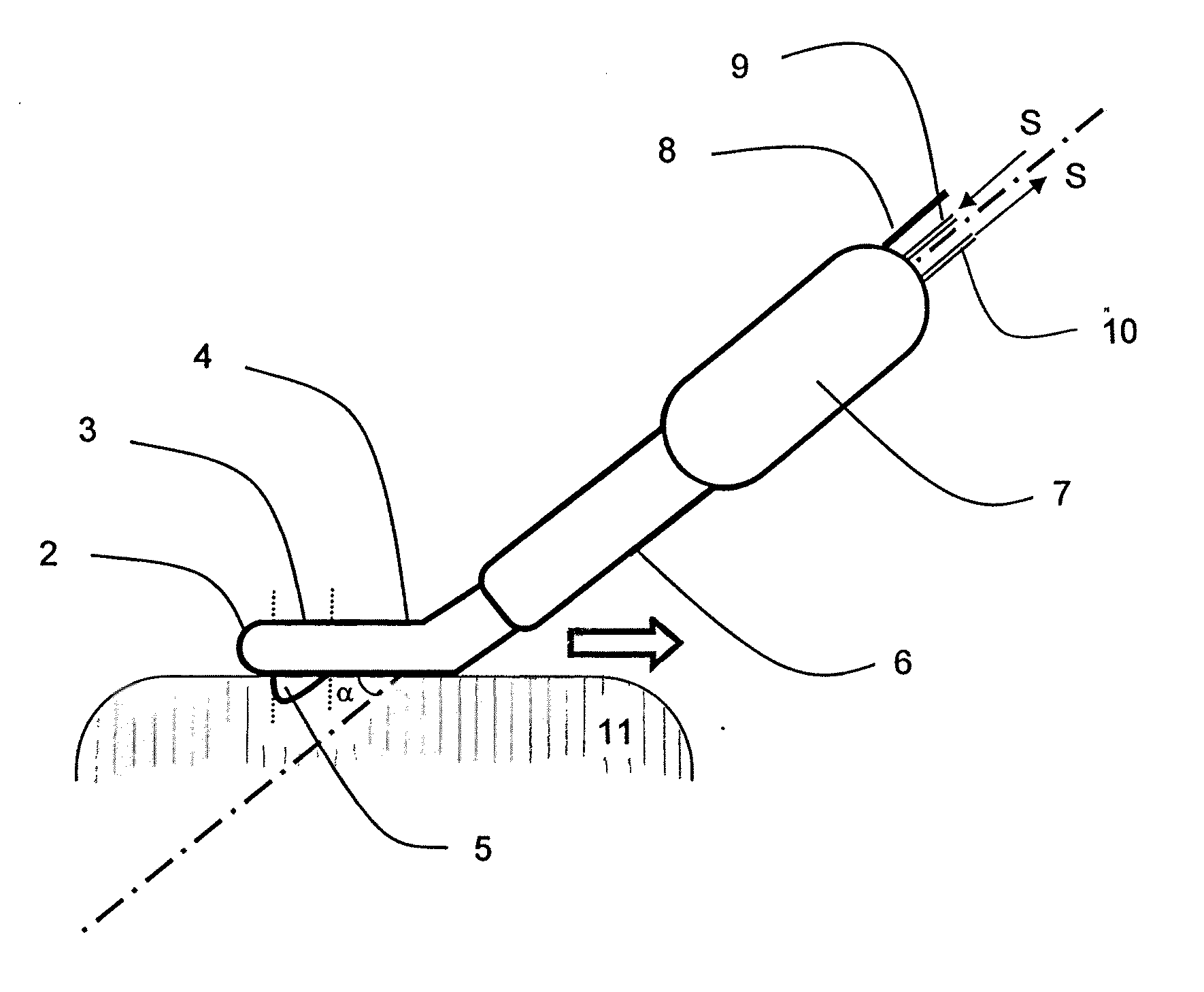 Electrosurgical instrument for tissue coagulation and cut