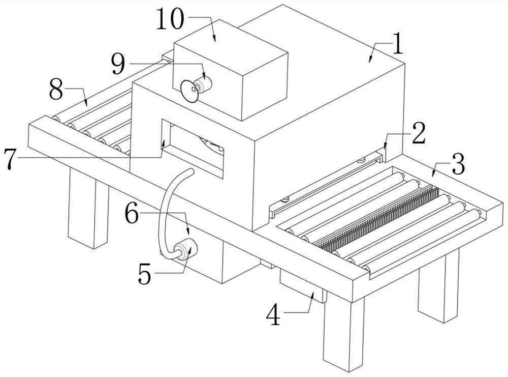 Automatic dye spraying device for textile printing and dyeing