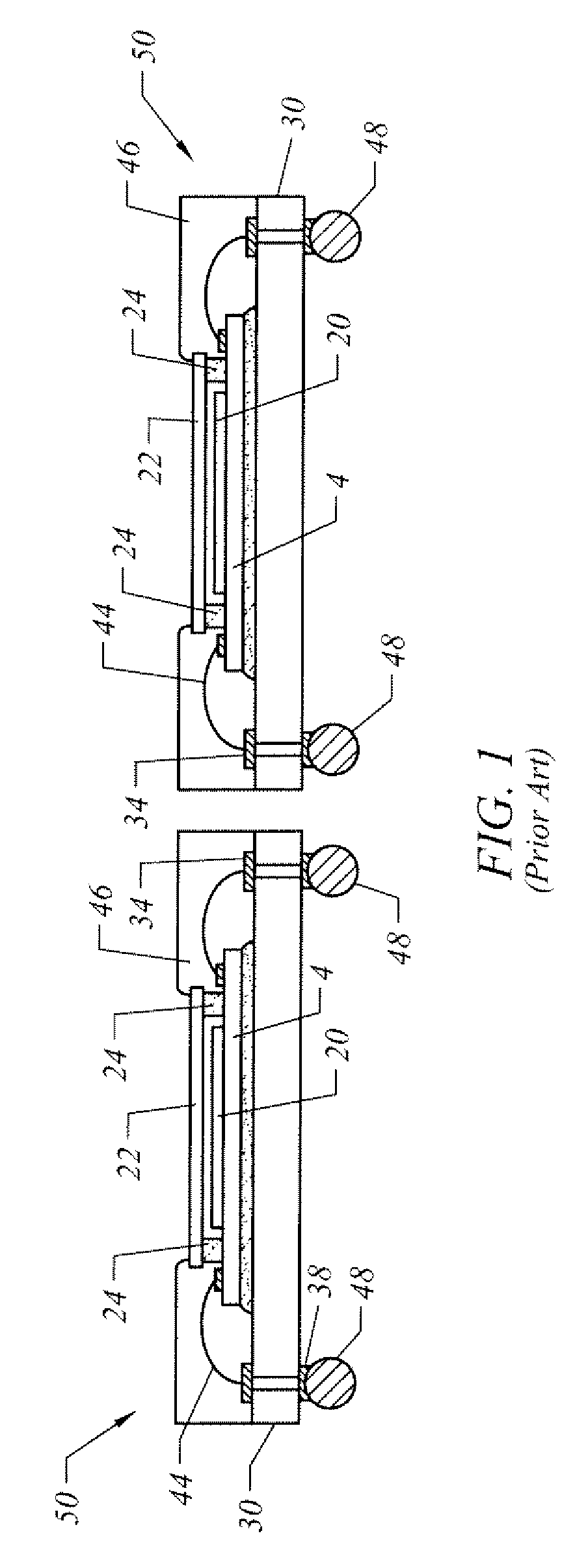 Apparatus and Method For Using Spacer Paste to Package an Image Sensor