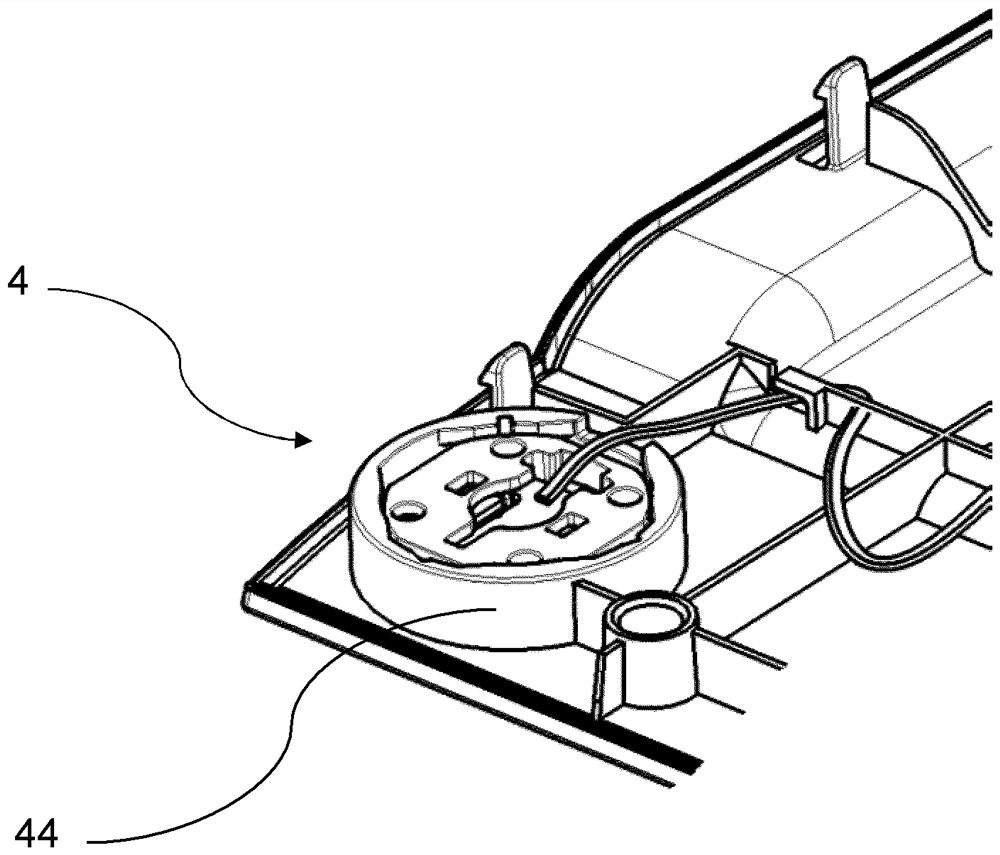 Kitchen appliance with weighing apparatus