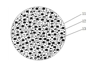 Partially-degradable composite material for intrauterine device (IUD)