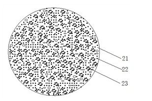 Partially-degradable composite material for intrauterine device (IUD)