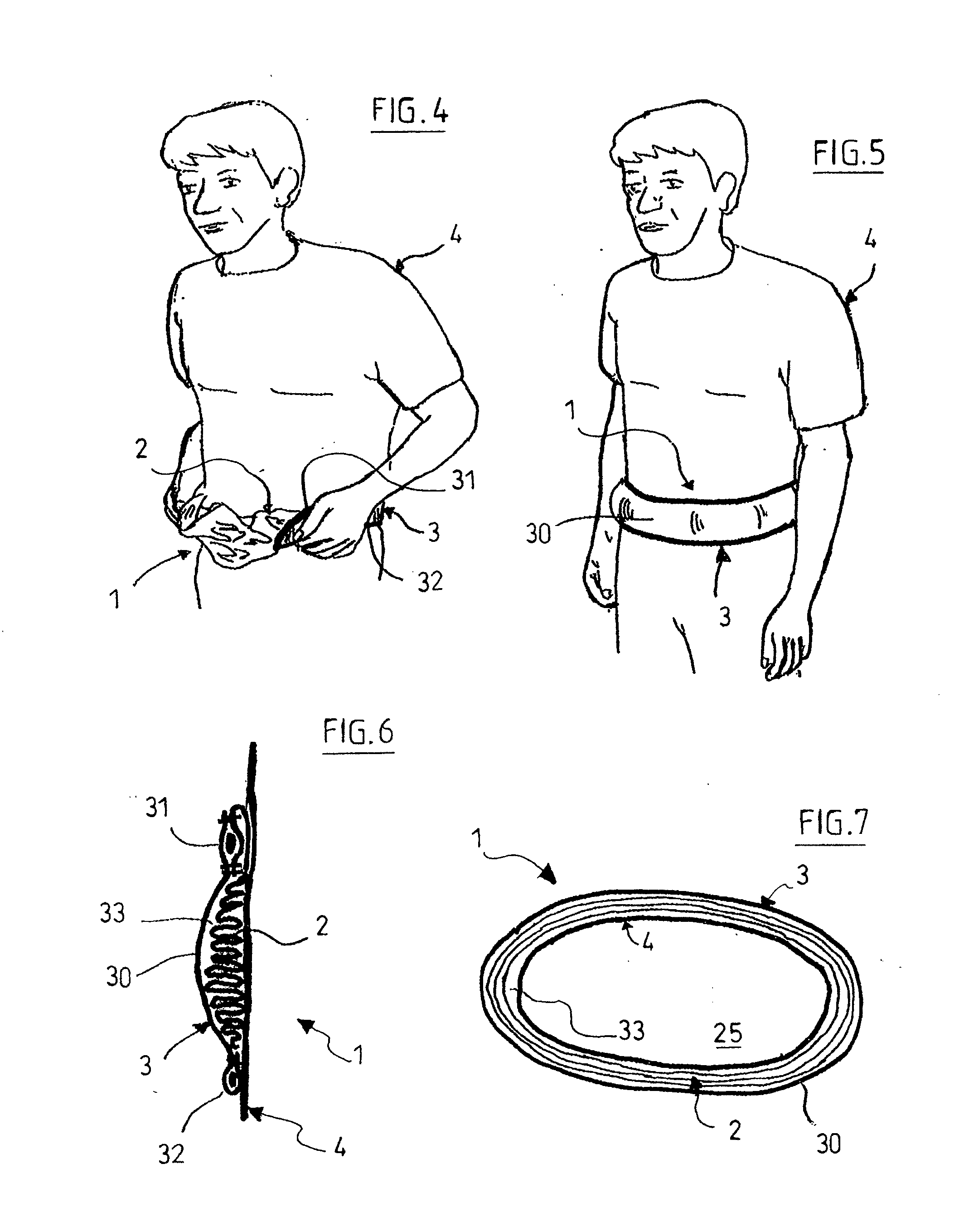 Article of clothing facilitating its own storage during use