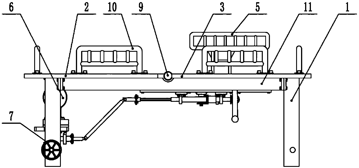 Rehabilitation nursing device for orthopedic patient