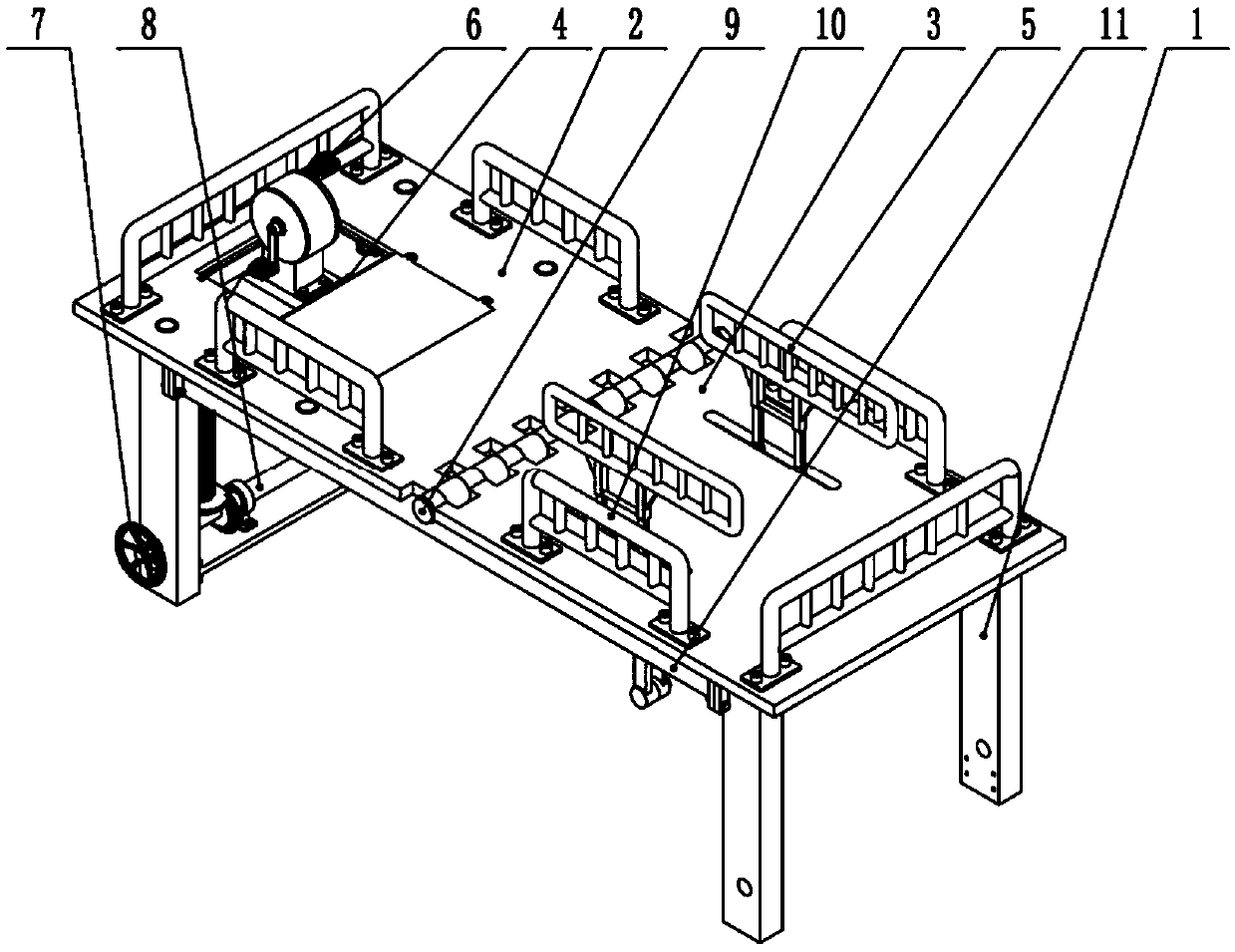 Rehabilitation nursing device for orthopedic patient