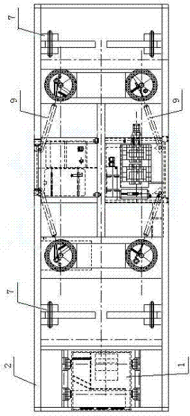 Carrying and storing method of wind tower