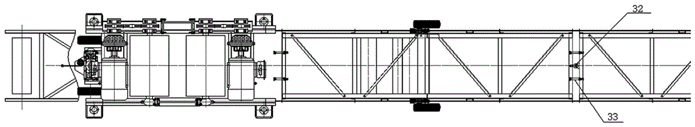 Automatic retractable belt machine