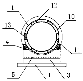 Ore drying device for mining